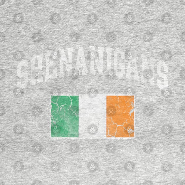 Shenanigans Irish Flag Ireland St Patrick's Day by E